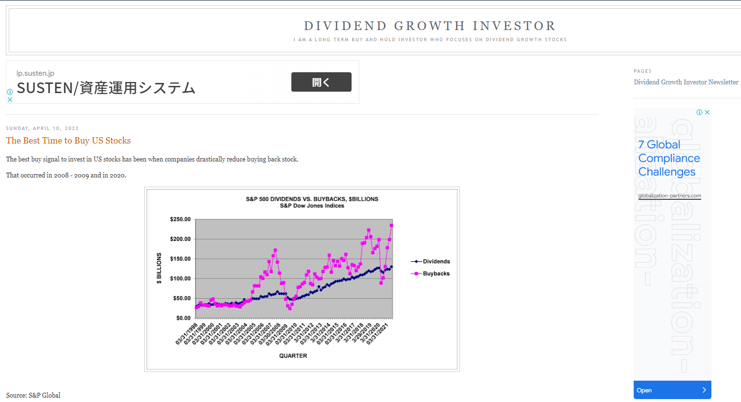 DIVIDEND GROWTH INVESTOR