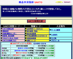 商品市況指針SAKTO