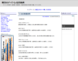 明日のデイトレ注目銘柄