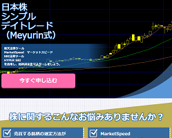 日本株シンプルデイトレード(Meyurin式)