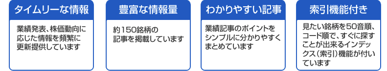 長期投資に適した新興市場株や小型株の紹介やアナリストによるレポート