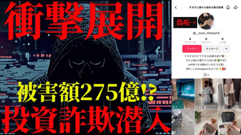 SNS型投資詐欺の闇に迫る！衝撃展開の連続…堺先生の潜入動画が話題【第1回】