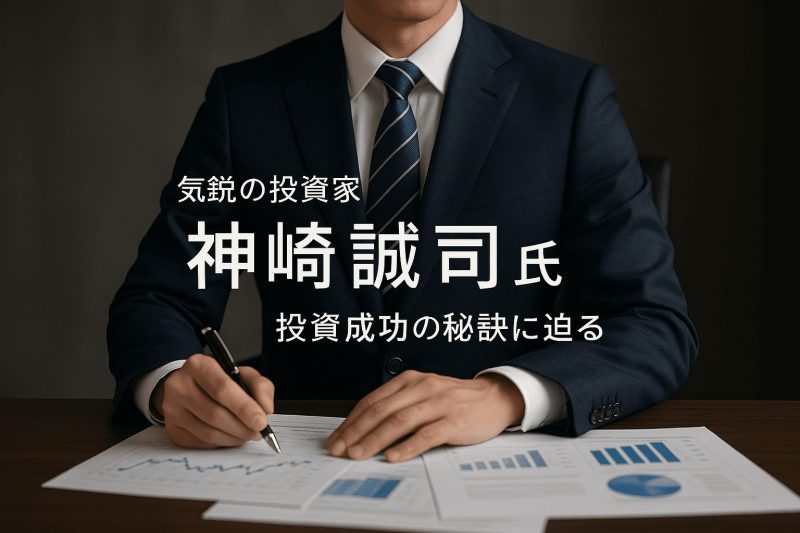 気鋭の投資家・神崎誠司氏