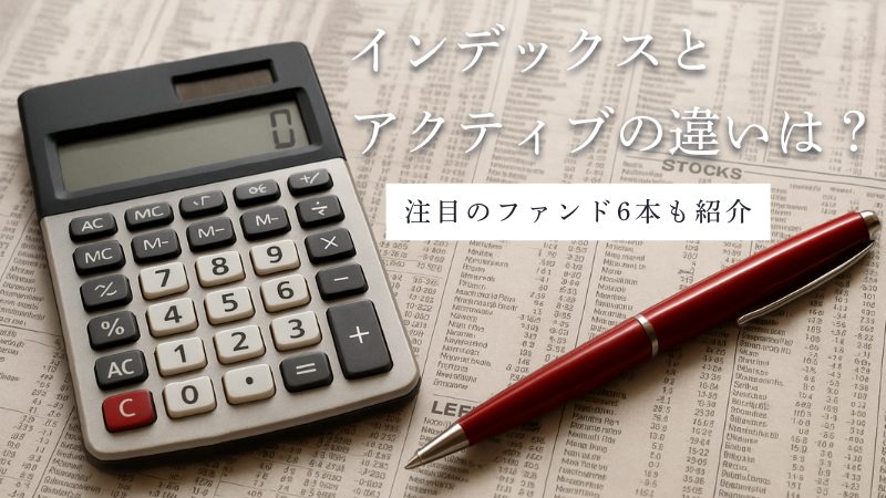 インデックスファンドVSアクティブファンド