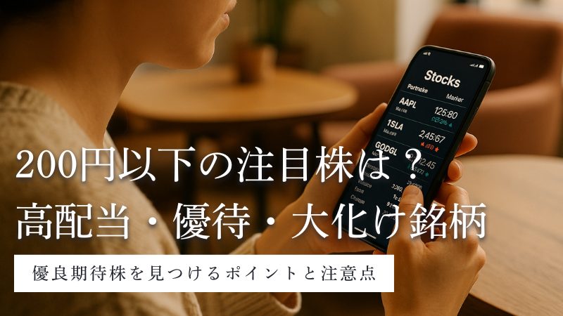 200円以下の株
